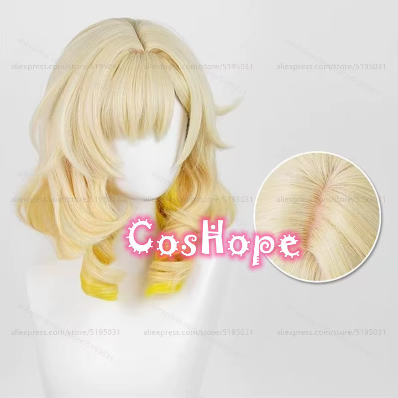 Perruque de Cosplay HSR Aglaea