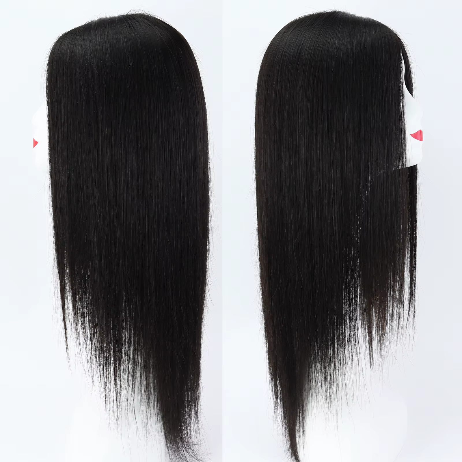 Perruque Full Lace Wig à Base de soie de 20 pouces pour femmes