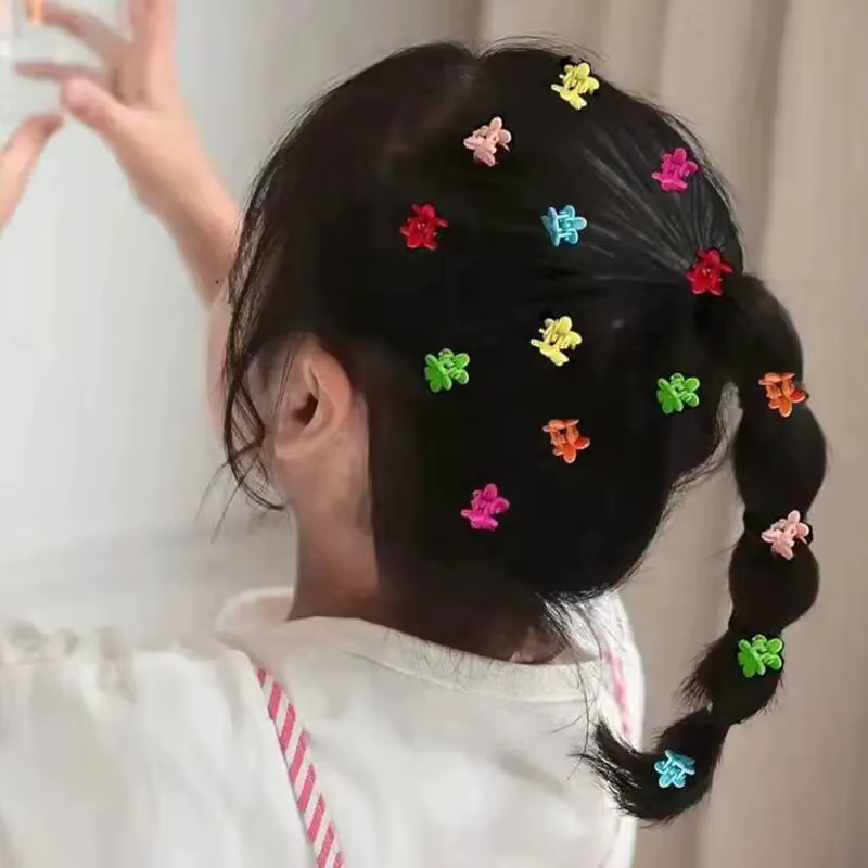 Pinces à cheveux de dessin animé pour filles