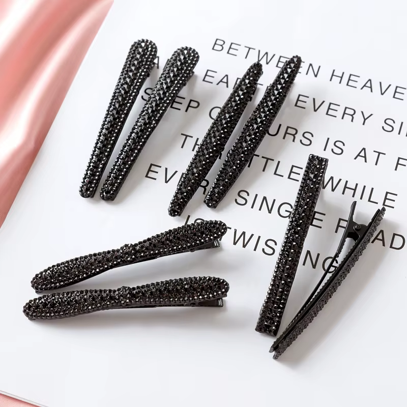 Épingles à cheveux en cristal Bling pour femmes et filles