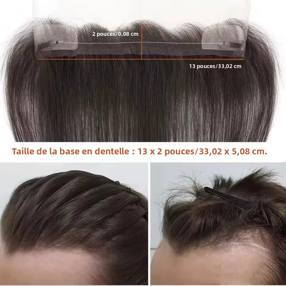 Perruque Lace Frontal Wig naturelle