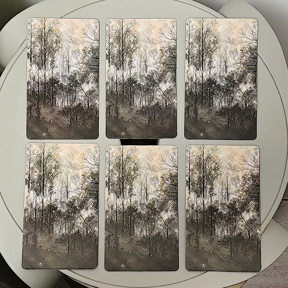 Shadow Fates Tarot Deck 78 pièces cartes sombres rentrées dans le folklore, le mythe et la sagesse de l'ombre-langue russe 10.3*6cm