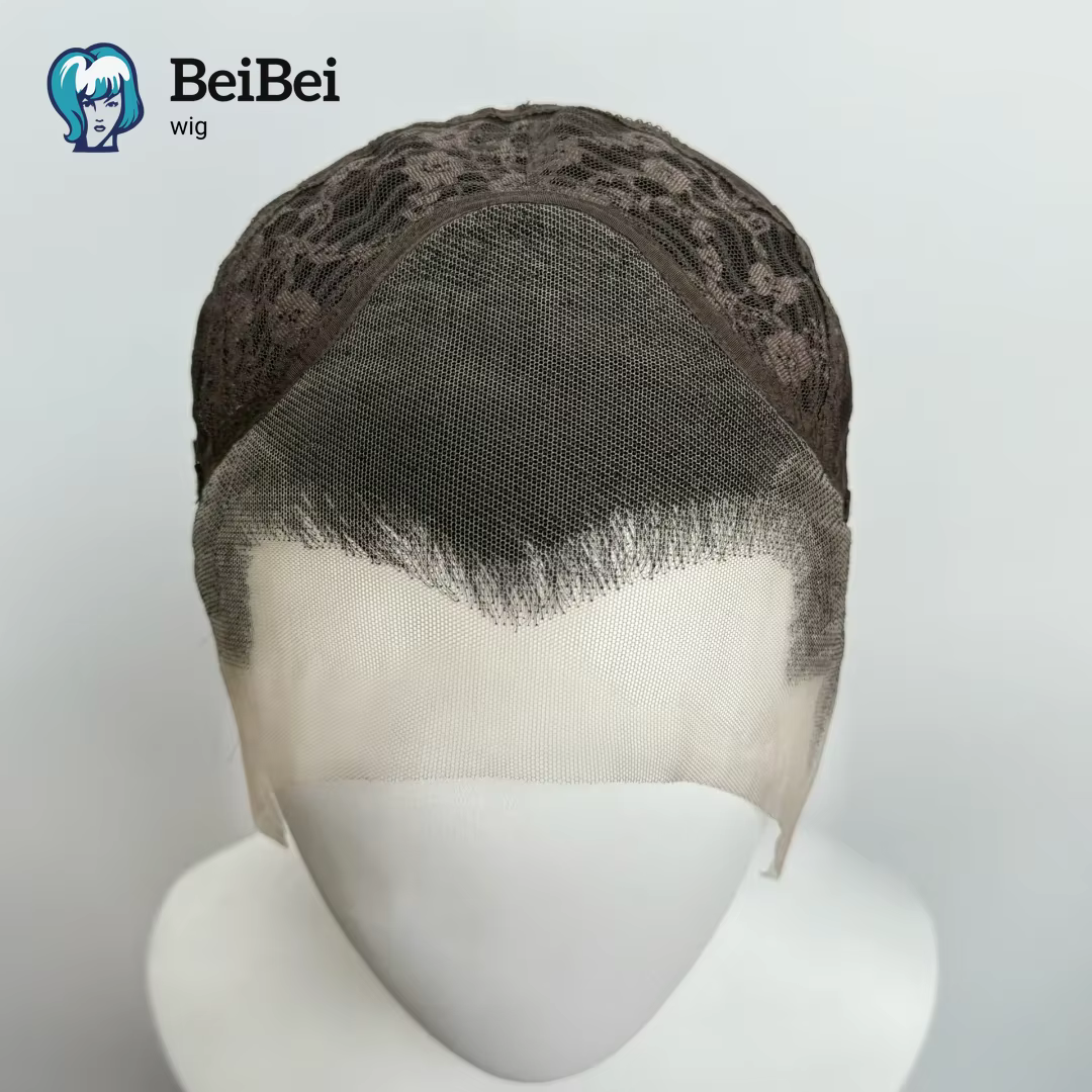 Perruque Lace Front Wig synthétique courte noire