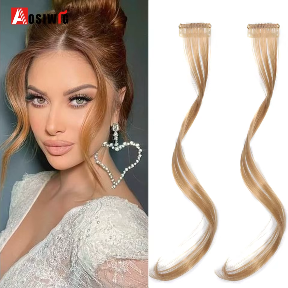 Synthèse Frange Perruque Extensions de Cheveux
