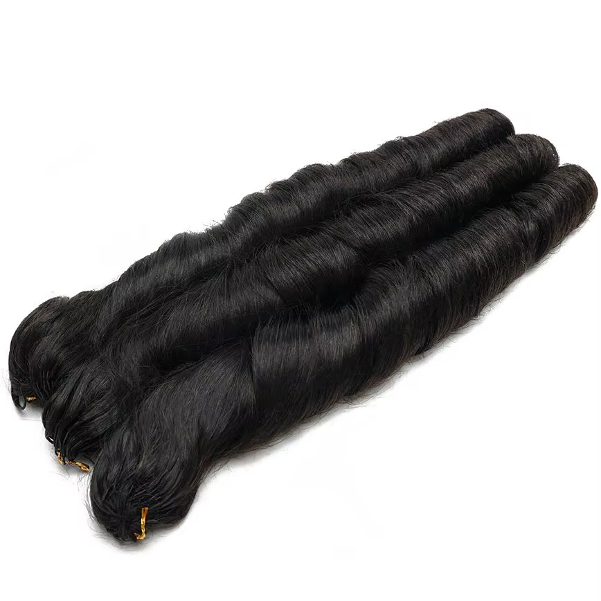 Extensions de cheveux 100% naturels à crocheter