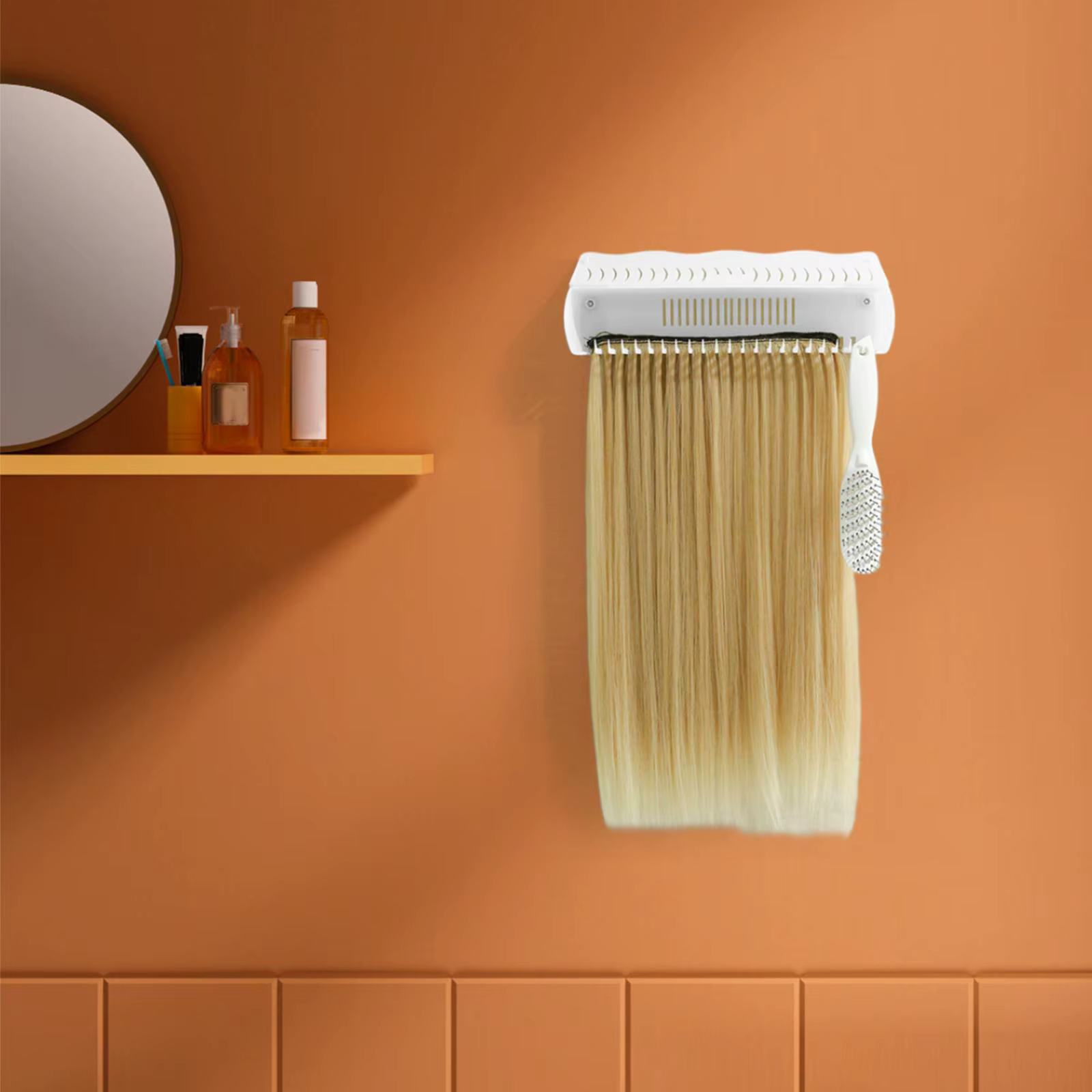 Support d'extension de cheveux Portable