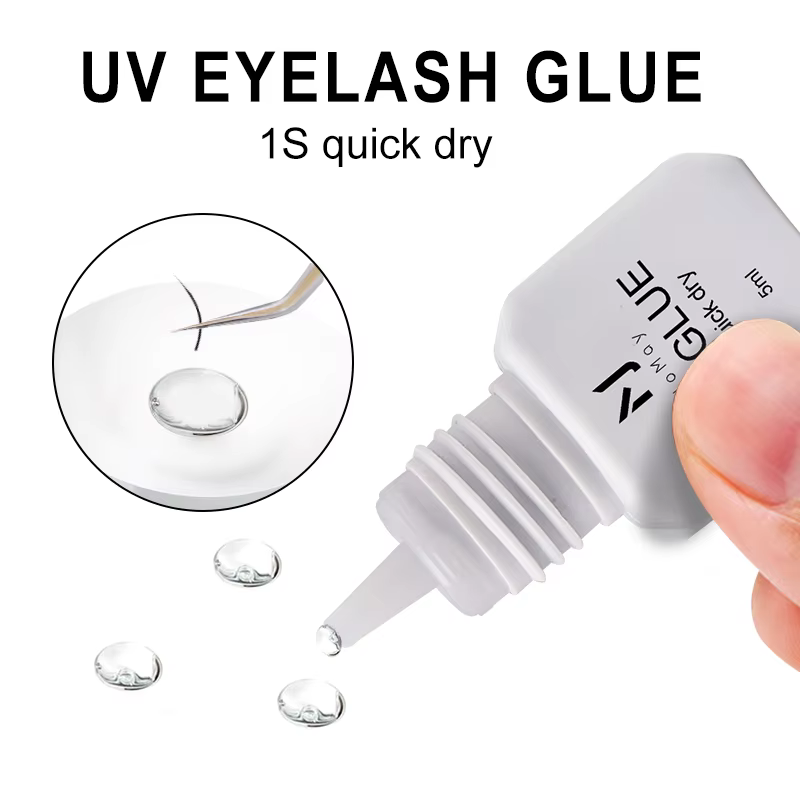 Faux cils 0.5S colle UV adhésive