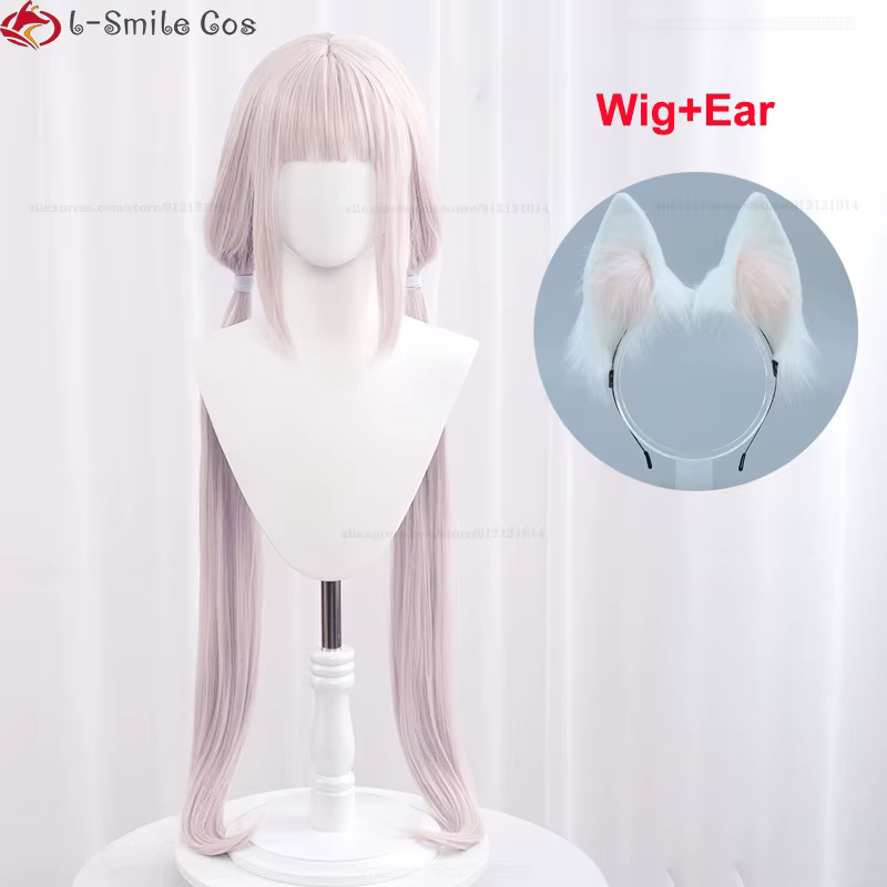 Anime vanille Chocola Cosplay perruque 100 cm de Long