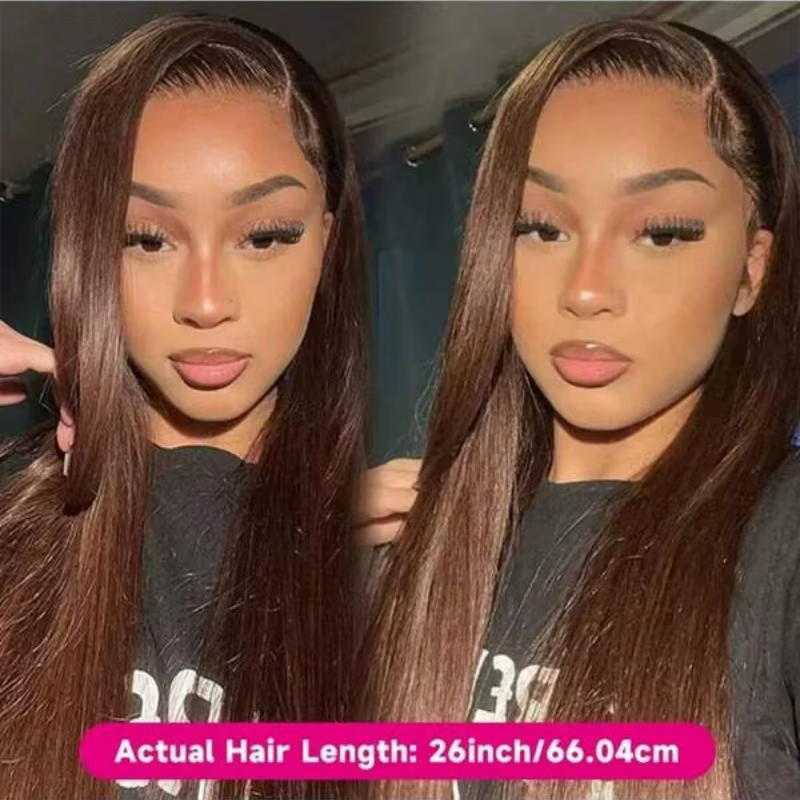 Perruques Lace Front HD 13x4 en cheveux humains brésiliens