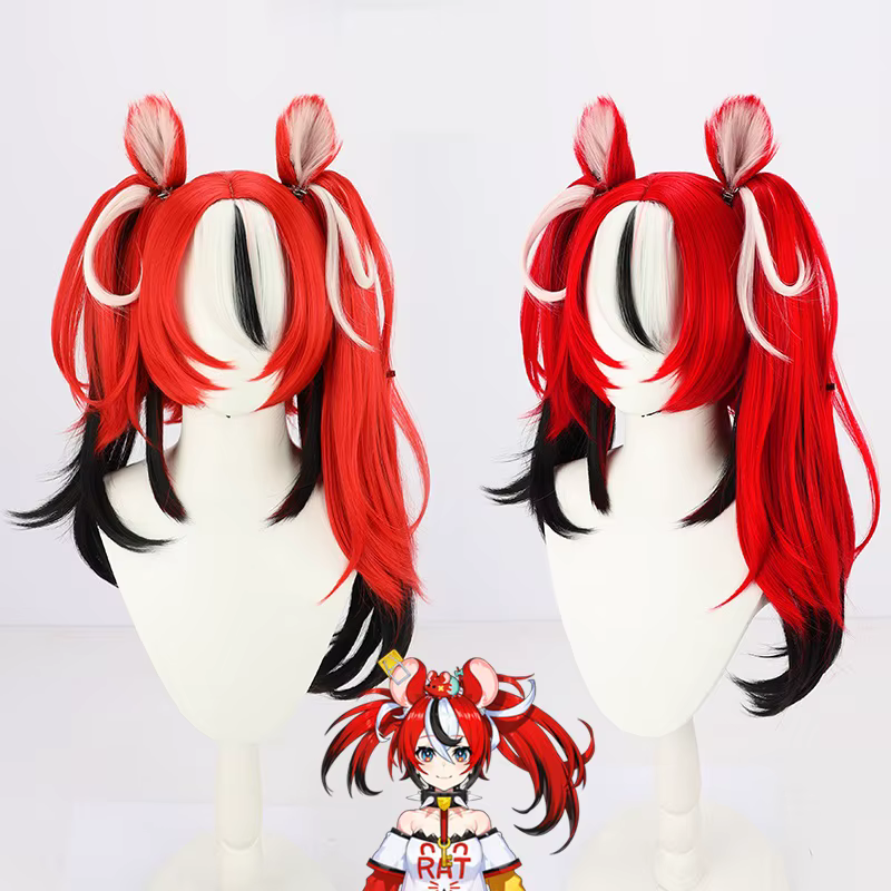 Hololive – perruque Cosplay VTuber Hakos Baelz