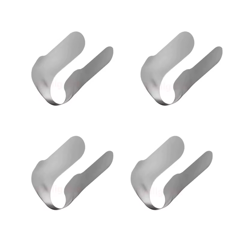 Bandes de matrice métallique antérieure profilées, 30 pièces, système de matrice sectionnelle, double Matrices antérieures, matériaux de dentisterie