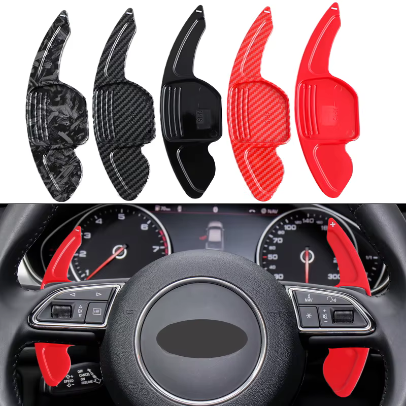 Extension de palettes de changement de vitesse pour volant de voiture Audi A3 A4 A4L A5 A6 A7 A8 Q3 Q5 Q7 TT S3 R8 MK2 S5 DSG