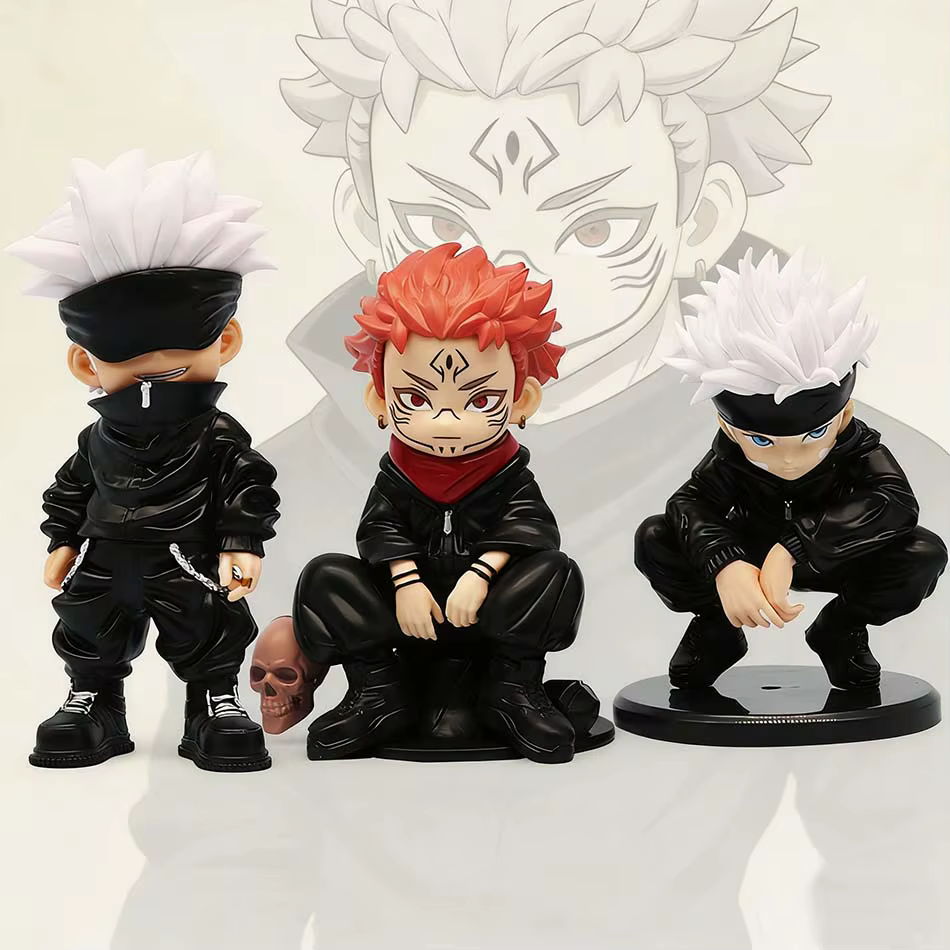 Vente flash - Figurine d'anime Jujutsu Kaisen - Figurine d'action Satoru - Figurine du Seigneur des malheurs Sukuna - Collection de figurines - Modèle de poupée - Jouets - Cadeaux