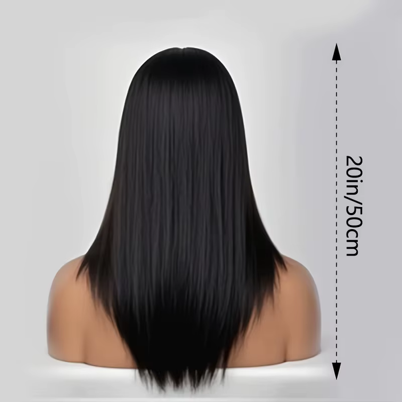 Perruque pour hommes 20 "de long
