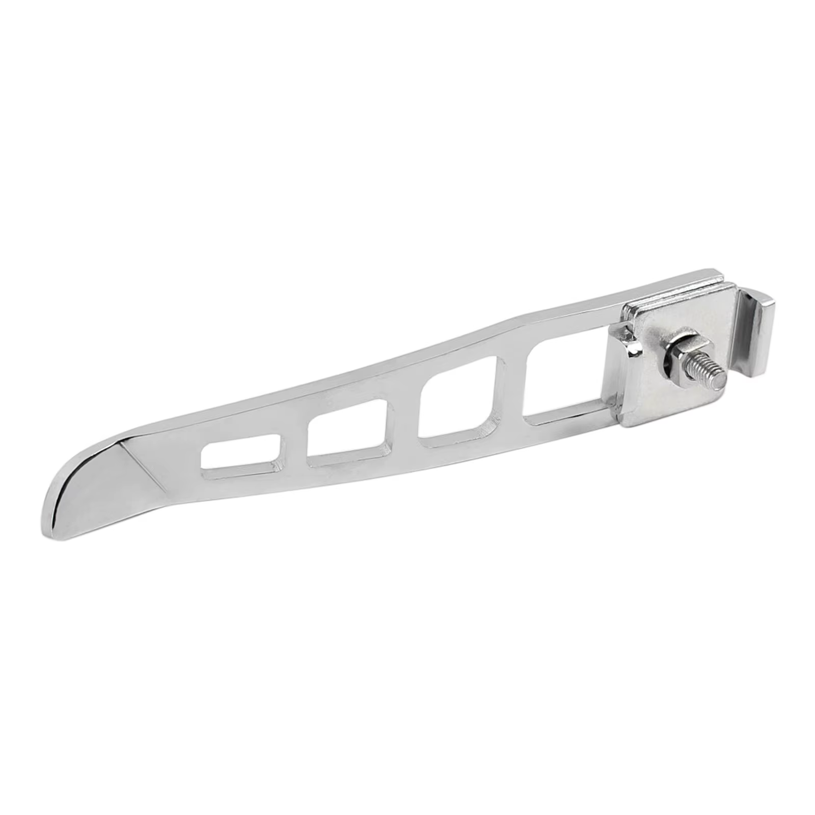 Extension de béquille chromée pour moto, adaptée à Dyna Super Glide pour Street Bob FXDB 1993 – 2017