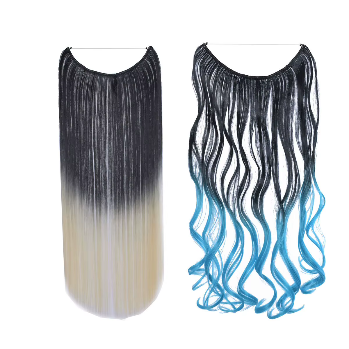 Extension de cheveux synthétiques pour femme