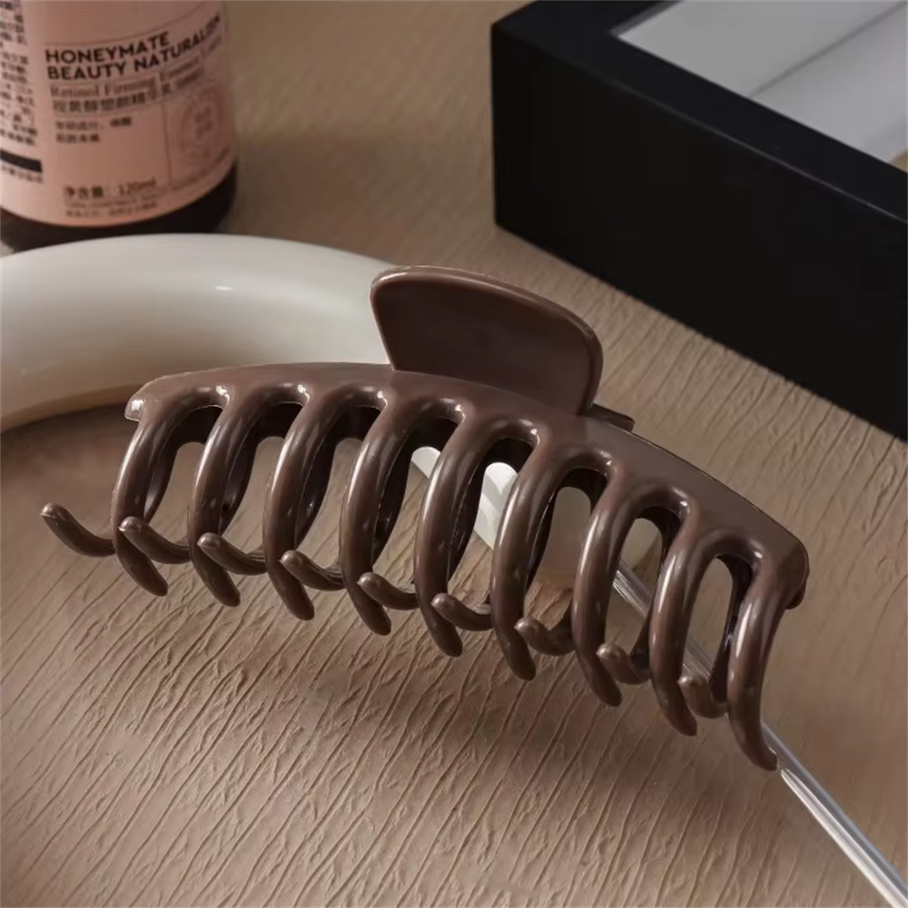 Nouvelle pince à cheveux en silicone 2025