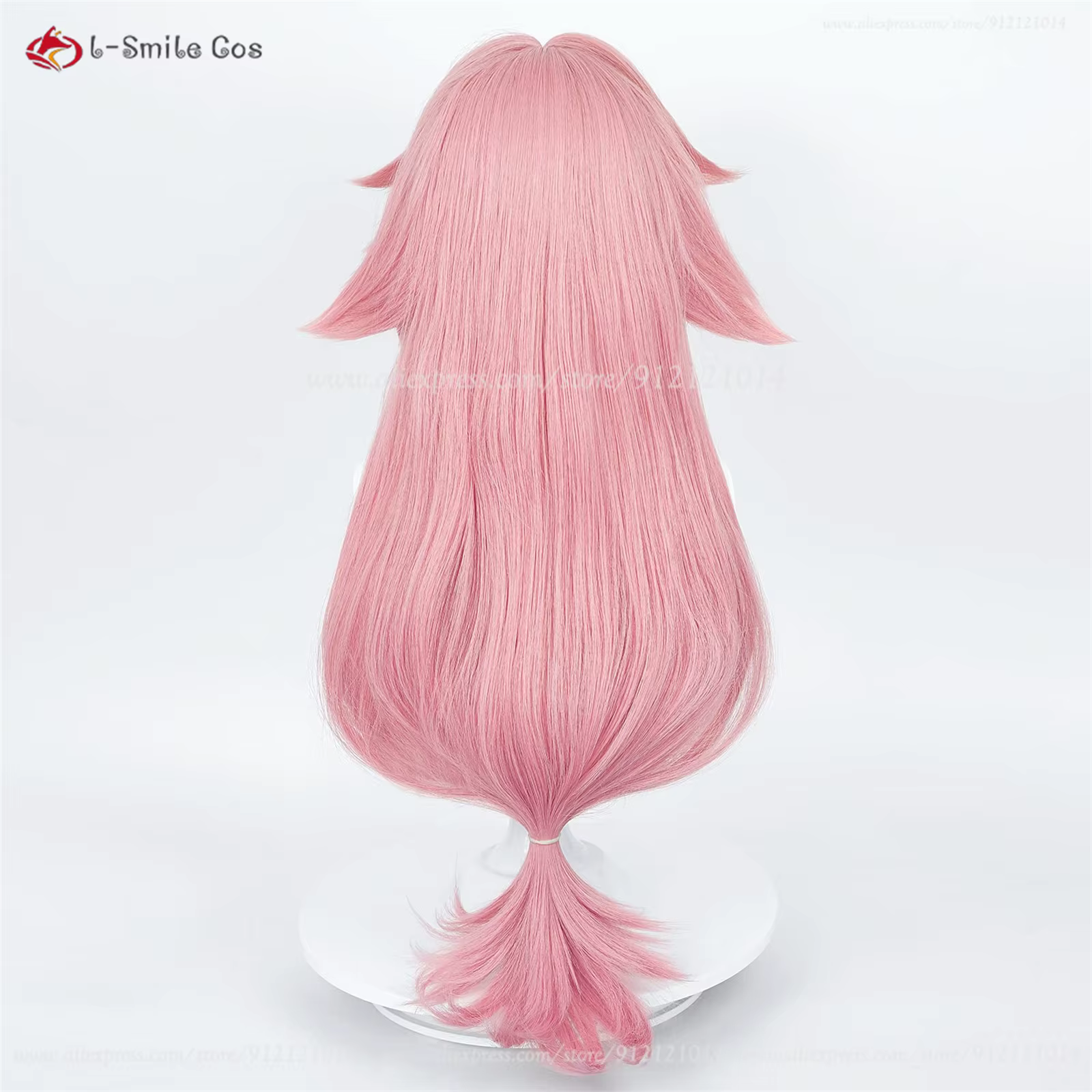 Perruque de Cosplay Anime Yae Miko de haute qualité