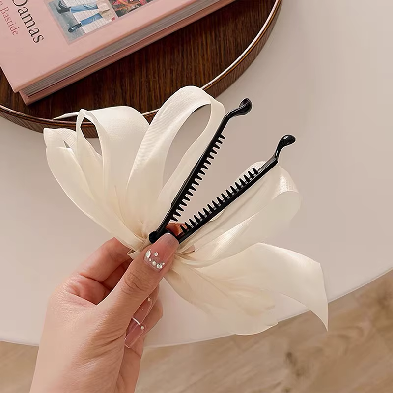 Épingle à cheveux en ruban pour femmes