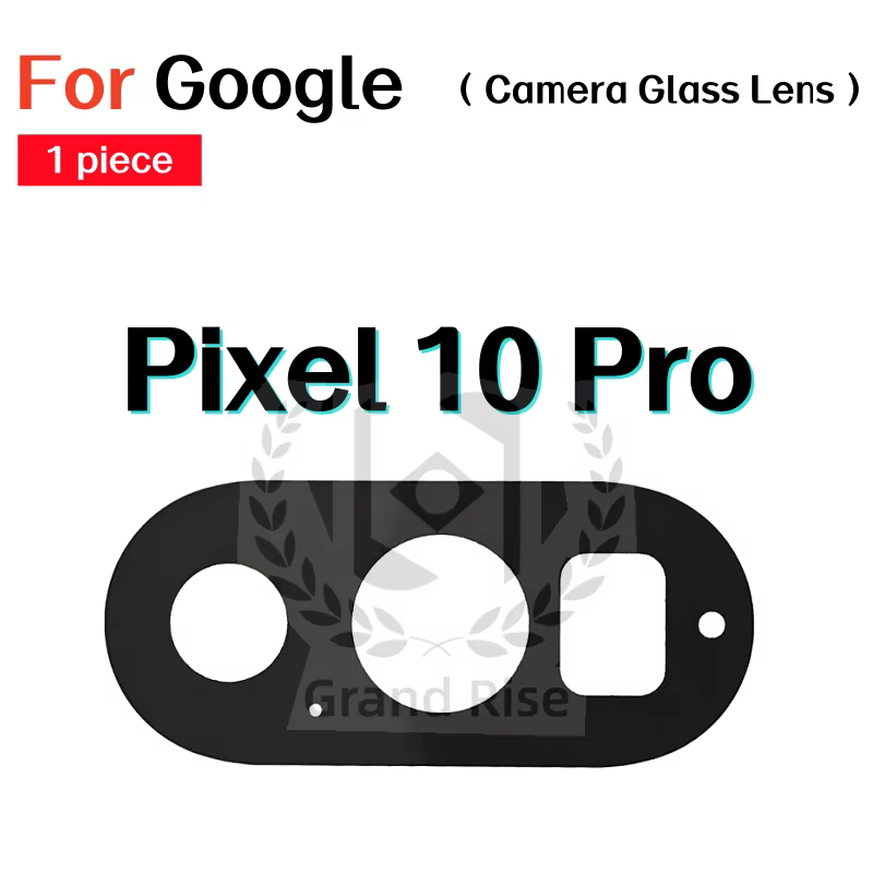 Lentille en verre de caméra arrière pour Google Pixel 6 6A 6Pro Pixel 7 7A 7Pro Pixel 8 8A 8Pro Pixel 9 9A Pixel 9Pro Fold XL Pixel 10 Pro XL