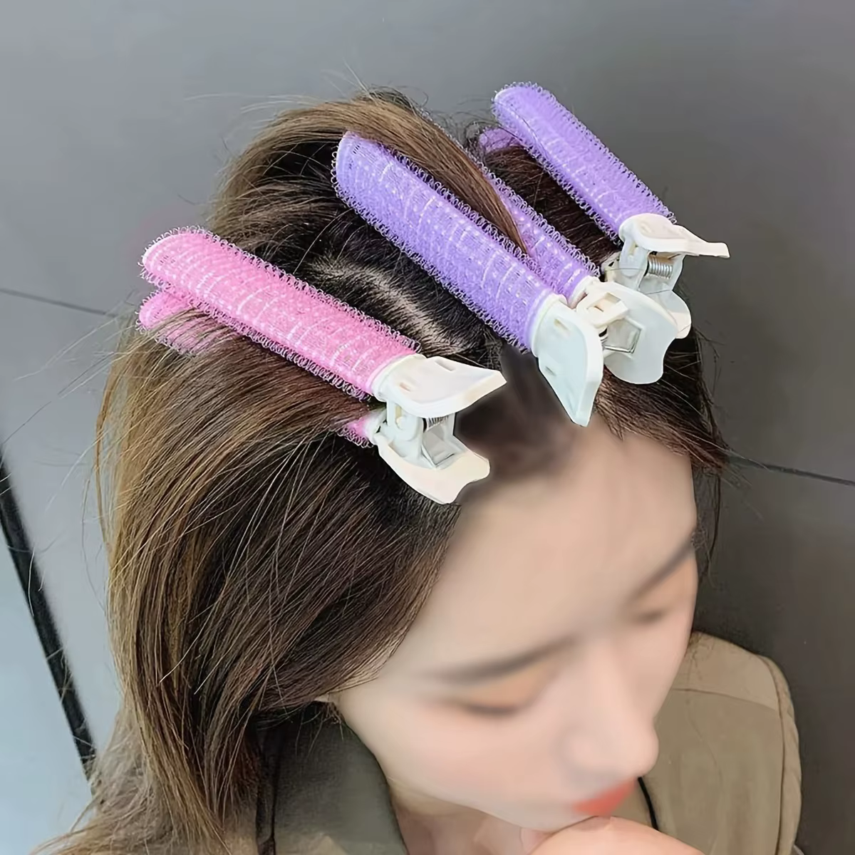 4 pinces à cheveux rondes élégantes
