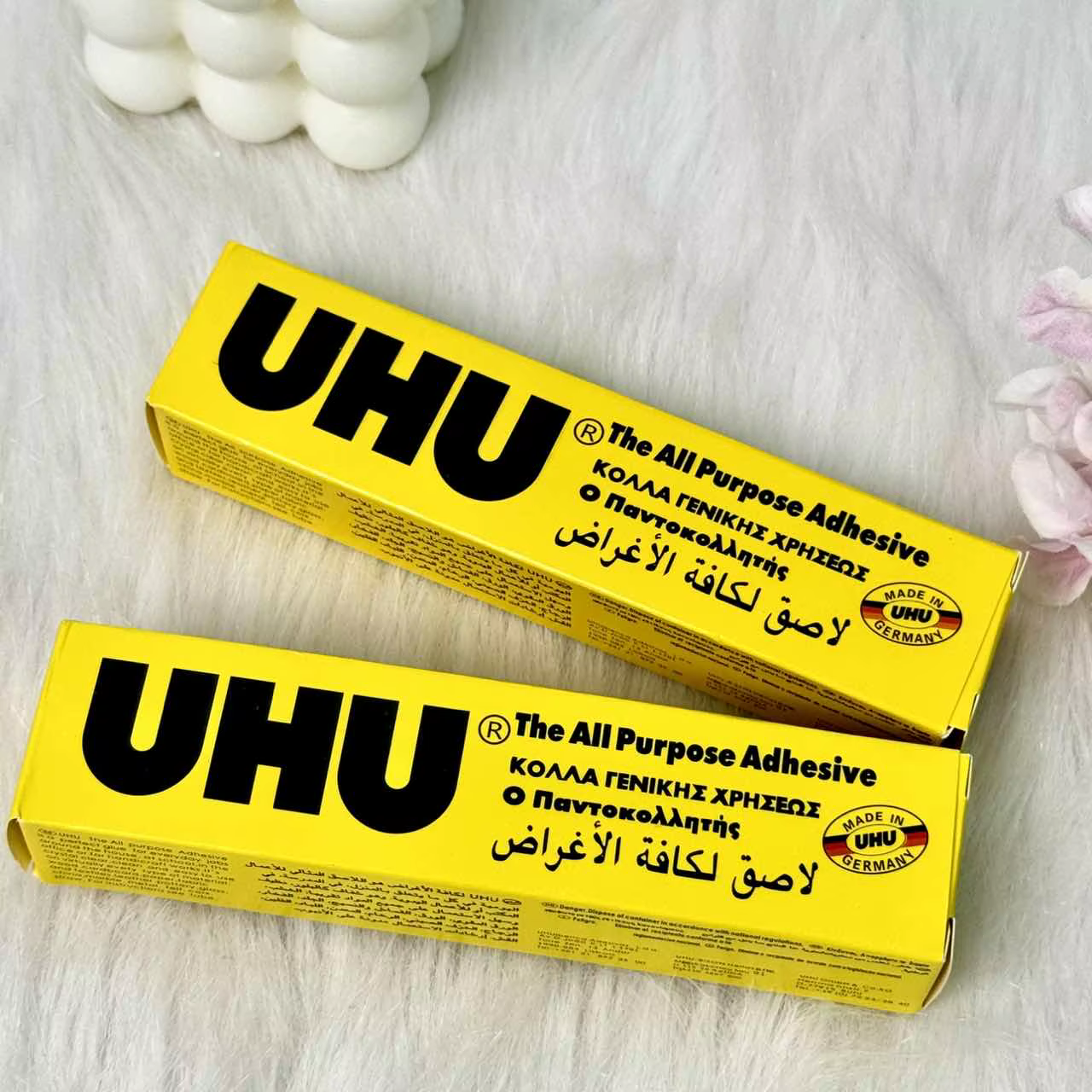 Colle adhésive forte UHU pour extensions capillaires