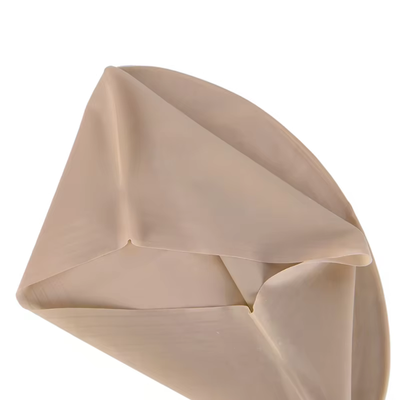 1 pièce Perruque de tête chauve unisexe en faux latex couleur chair