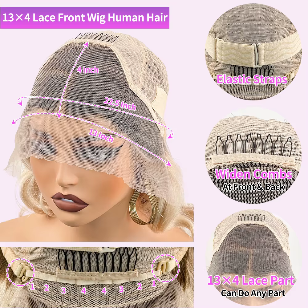 Perruque LUX VOGUE en cheveux humains 100% brun chocolat