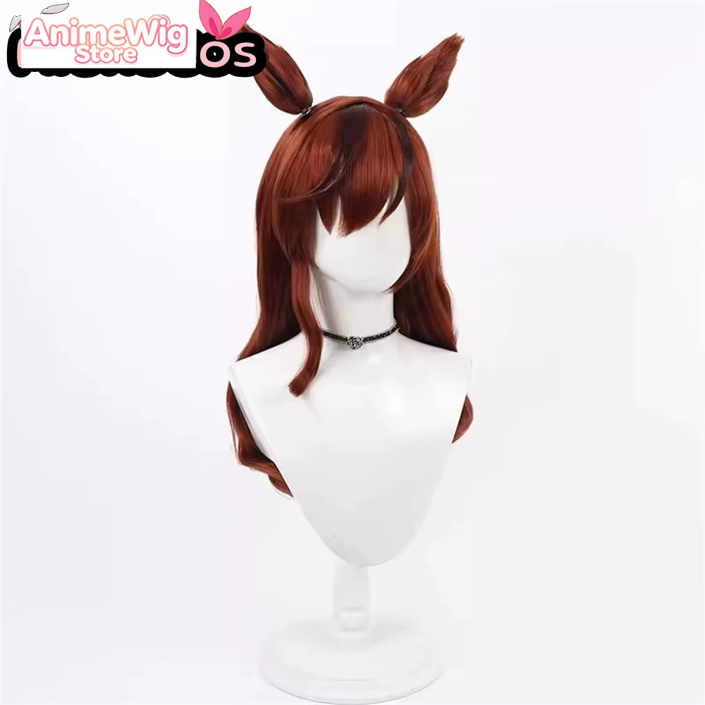 Perruque de cosplay Nice Nature avec oreilles et queue MiukoCosplay du jeu Umamusume: Pretty Derby