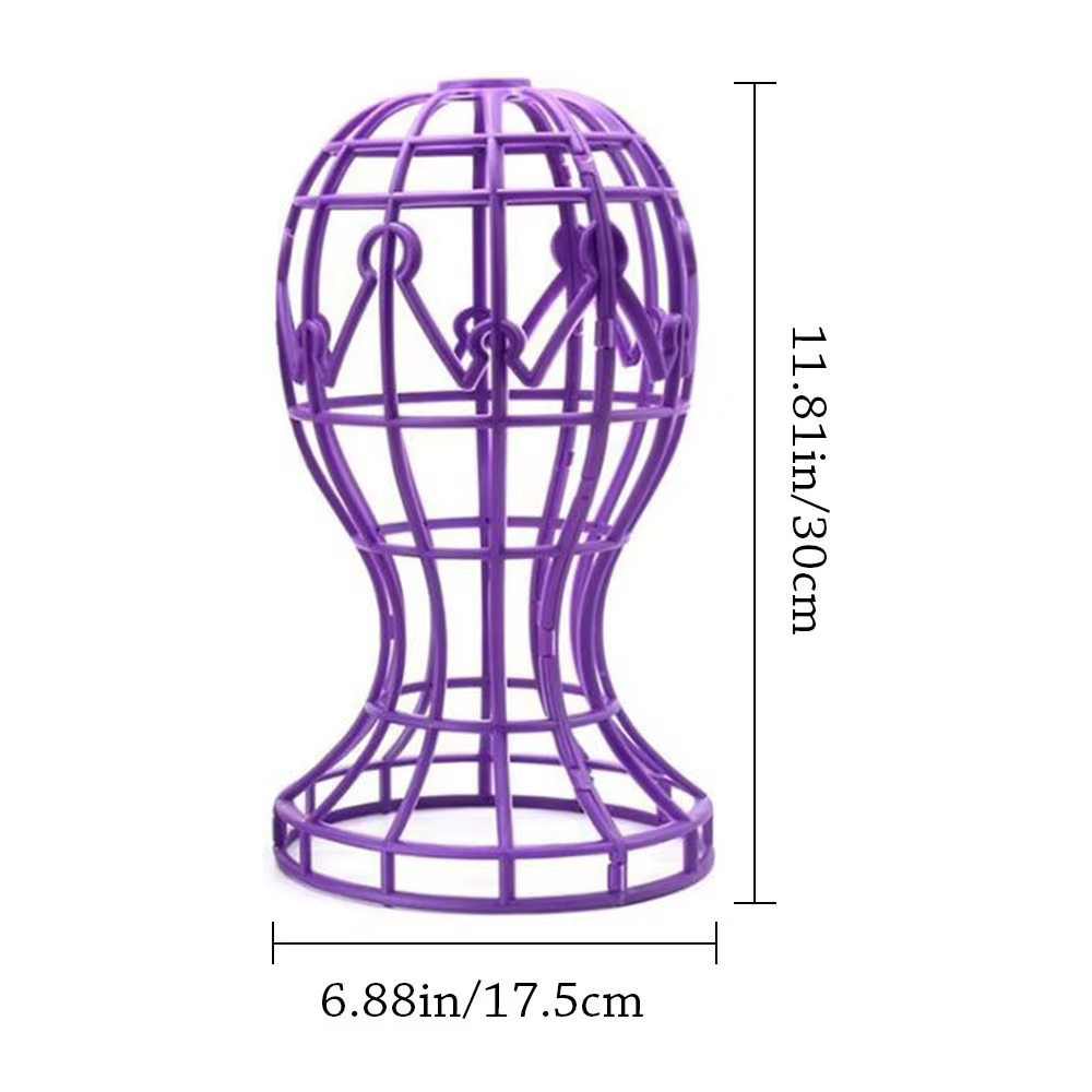 Nouveau support pliable pour perruque