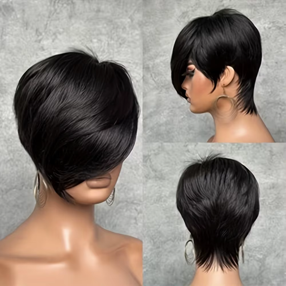 Perruque de cheveux humains brésiliens Remy