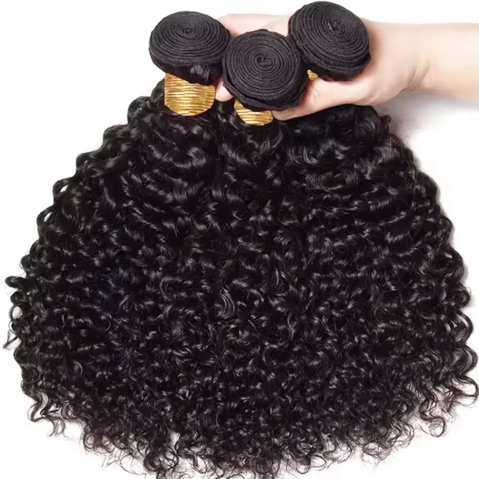 Cheveux Afro courts crépus bouclés 3 paquets traiter