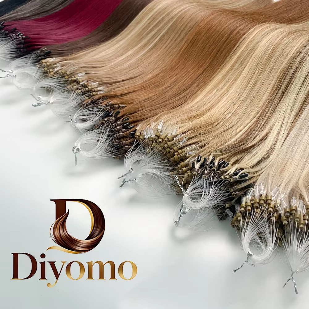 Extensions de cheveux humains Remy DIYOMO 14-24 pouces