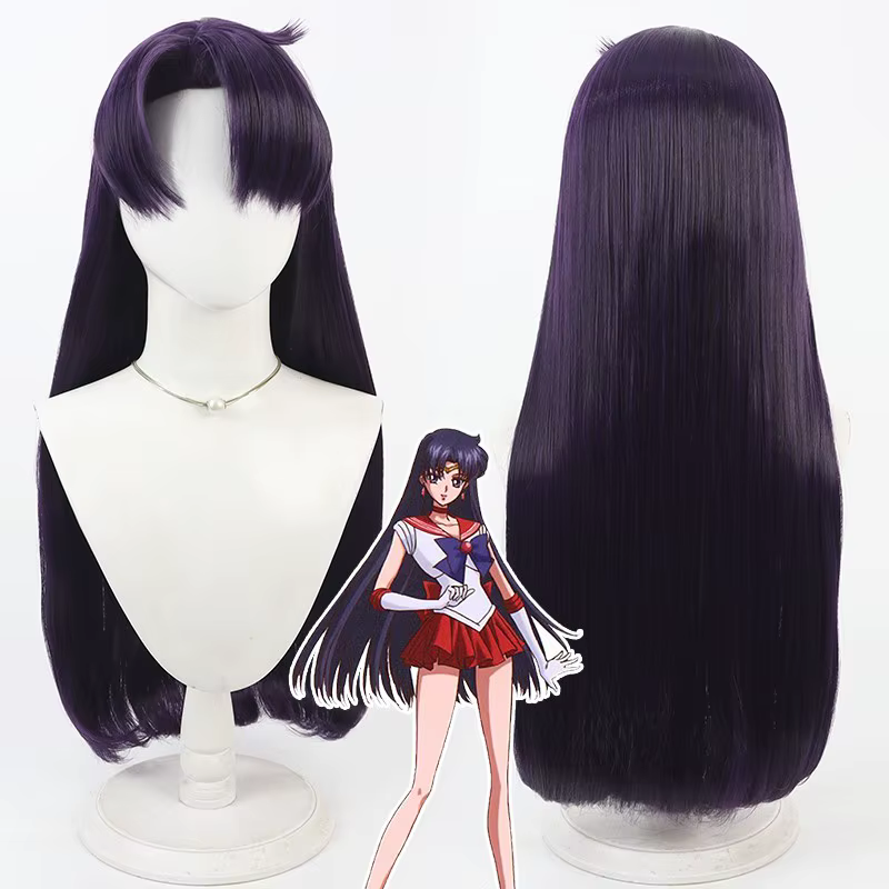Perruque de Cosplay Anime marin Mars Hino Rei