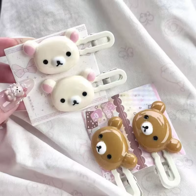Ensemble d'épingles à cheveux ours mignon