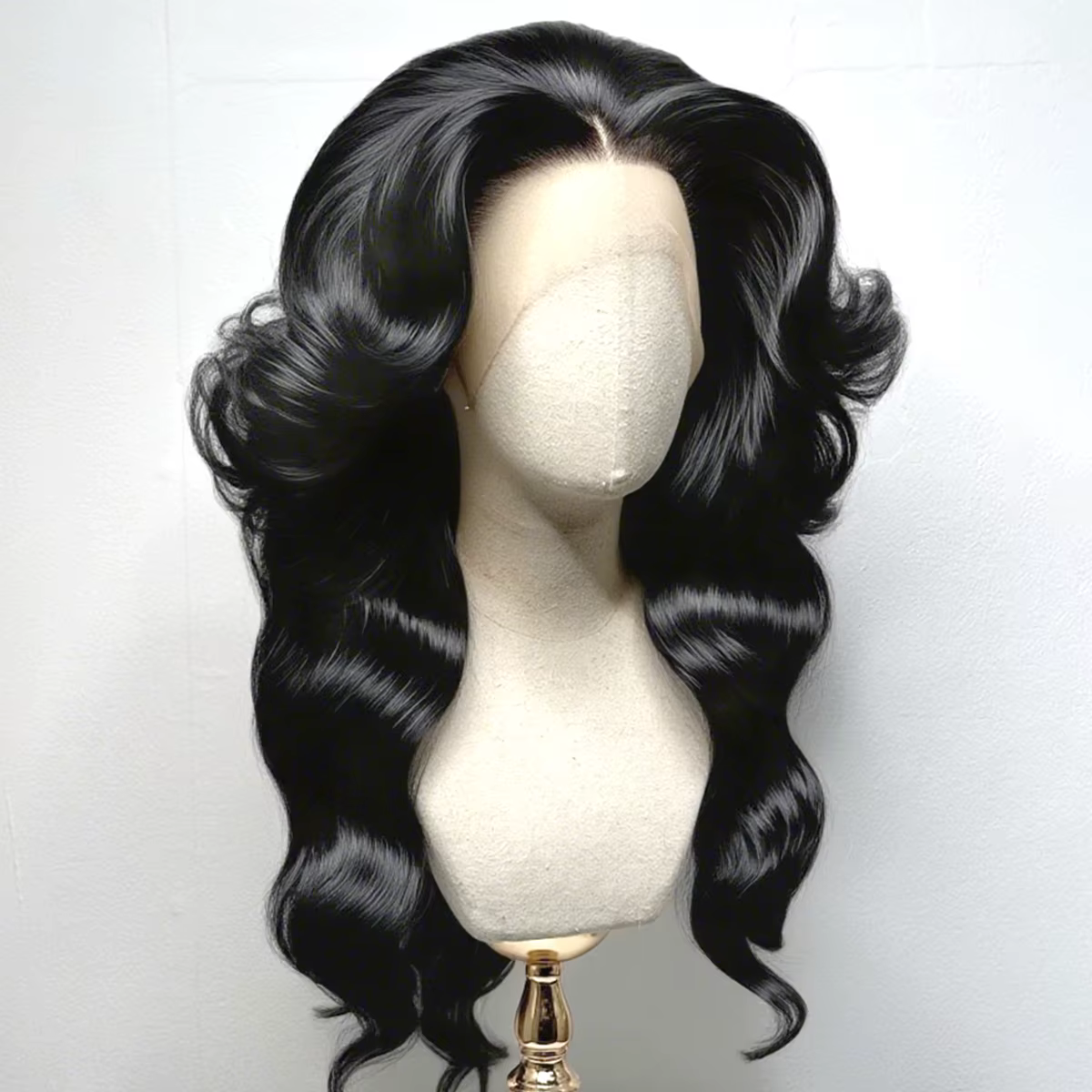 Farrah Fawcett 70s grande perruque pour femmes Vintage 5X5 HD dentelle avant fermeture Look classique Costume fête