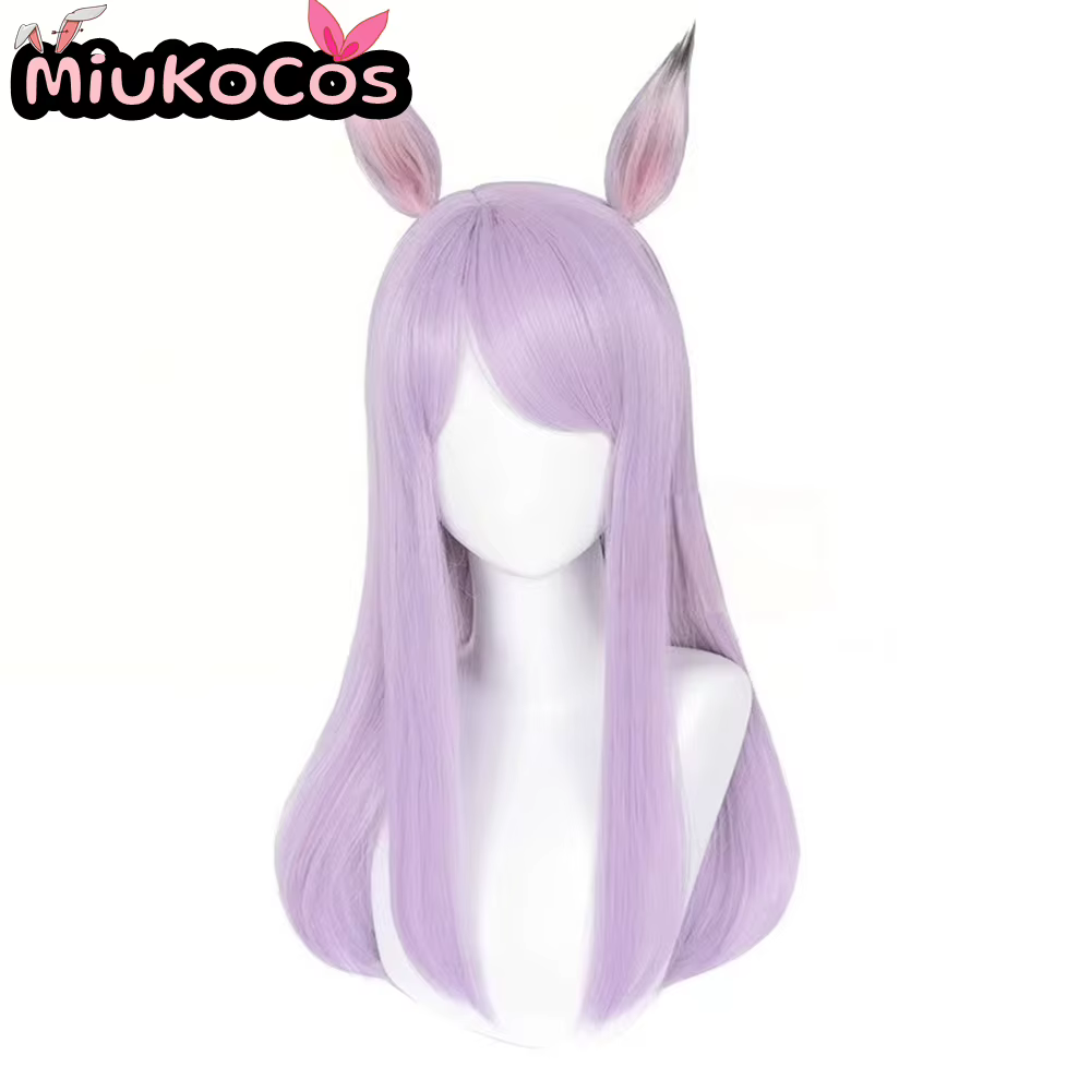 EN STOCK Mejiro McQueen Cosplay perruque avec oreilles et queue MiukoCosplay jeu Umamusume: joli Derby