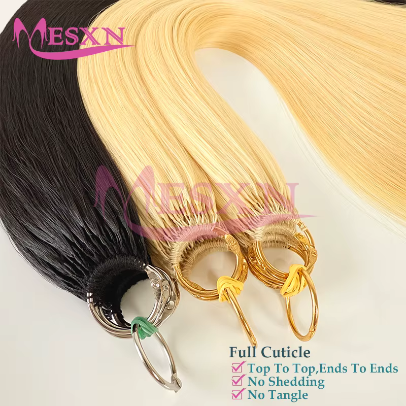 Extensions de cheveux MESXN à double ligne