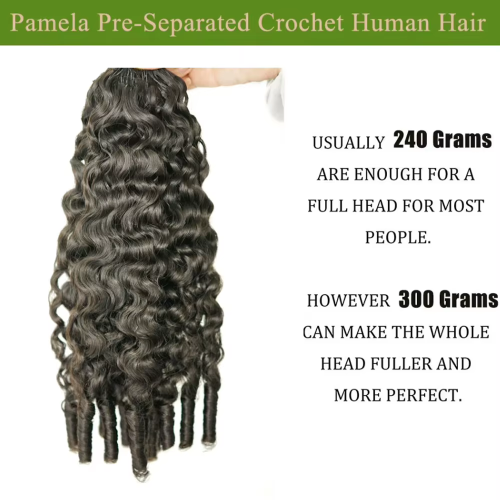 Extensions de cheveux humains bouclés birmans 100 % naturels