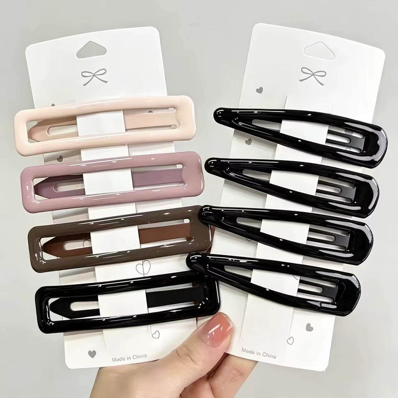 Grande pince à cheveux de 10 cm pour cheveux épais et lourds