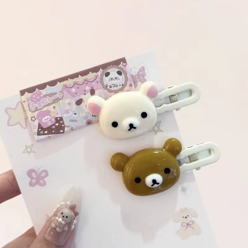 Ensemble d'épingles à cheveux ours mignon