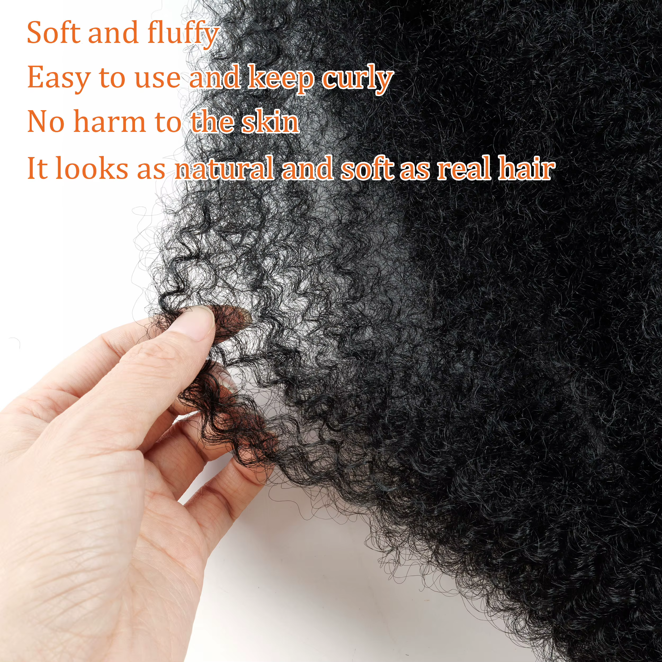 Extensions capillaires synthétiques Afro torsadées de printemps