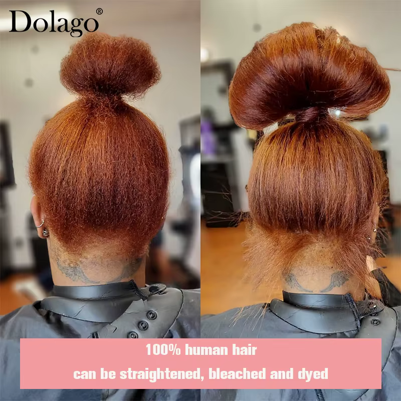 Dolago-Extensions de cheveux afro crépus bouclés pour femmes