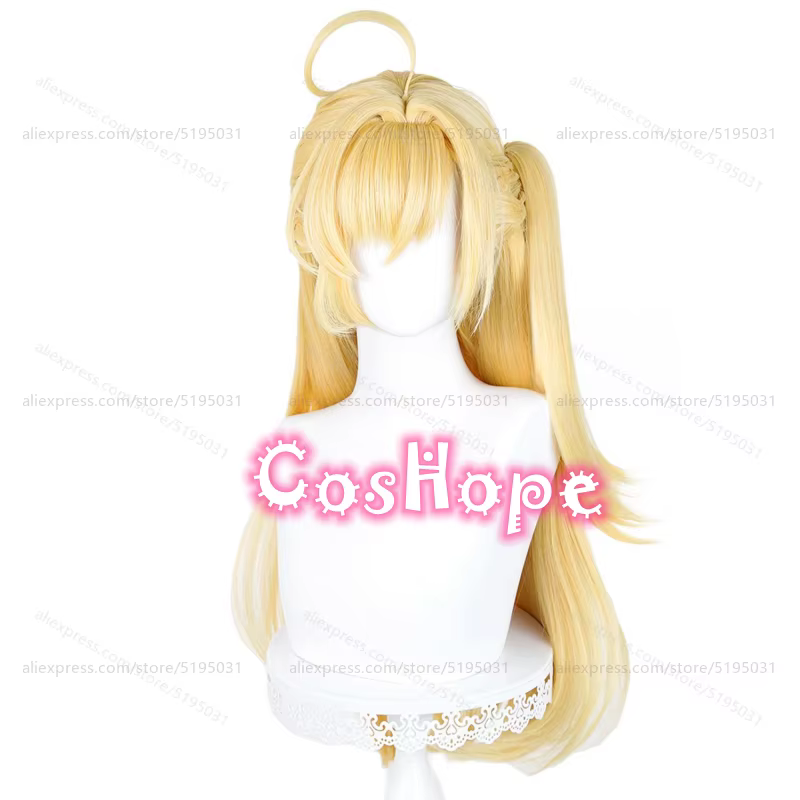 ZZZ Cissia – perruque de cosplay avec queue de cheval