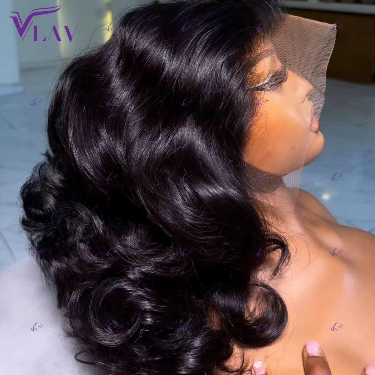 Perruques sans colle densité 450, cheveux humains, dentelle transparente HD 360, perruques frontales en dentelle HD 13x4/13x6, bouclées et volumineuses, super double drawn