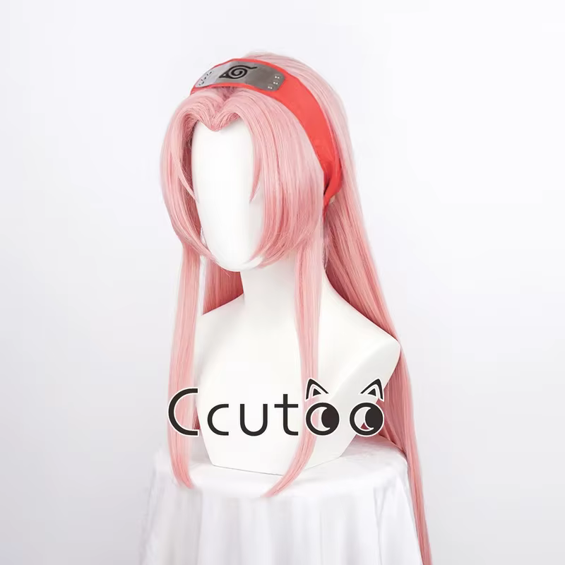 Perruque de Cosplay Haruno Sakura