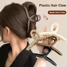 5 pinces à cheveux de grande taille
