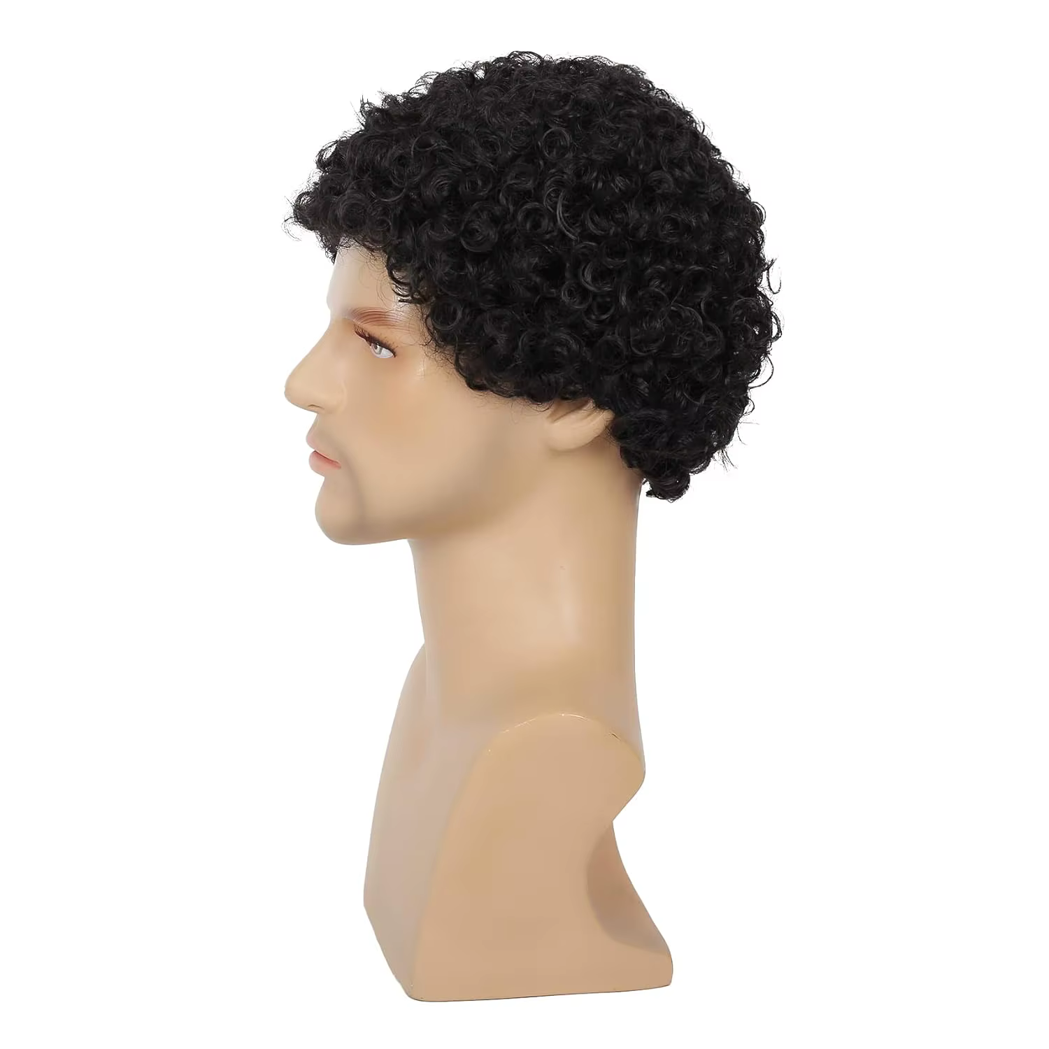 Tereshar synthétique hommes bouclés Afro perruques courte perruque bouclée pour homme gars Rocker