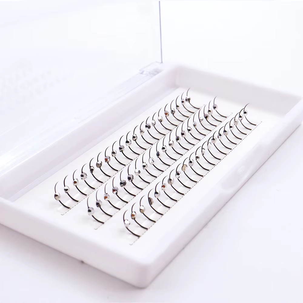 Extensions de cils diamantées scintillantes