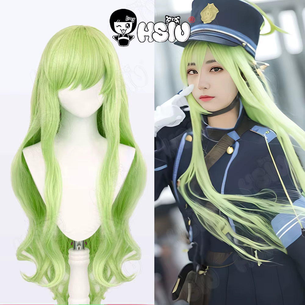 Perruque de cosplay Tachibana Hikari, Game Blue Archive Cosplay HSIU, perruque synthétique longue turquoise 70CM, perruque de cosplay Tachibana Nozomi